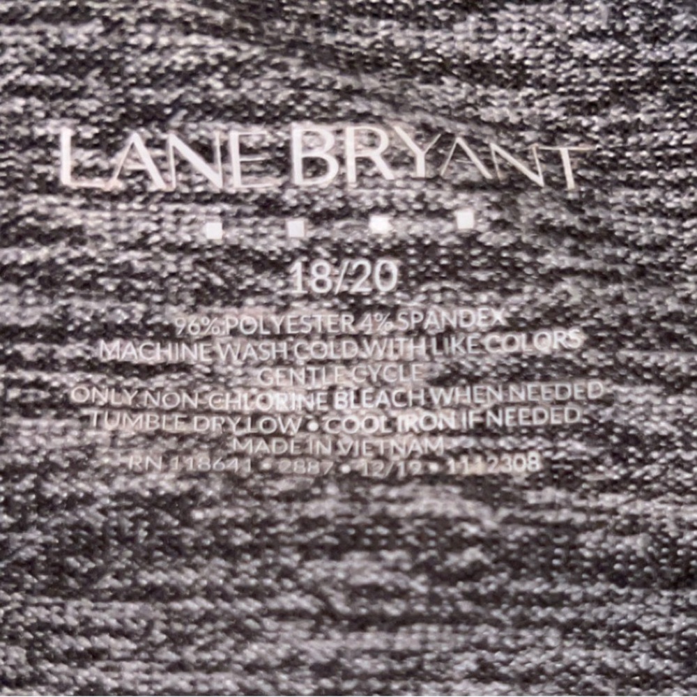 Lane Bryant- Hoodie Shirt with Front Pocket - Picture 7 of 7